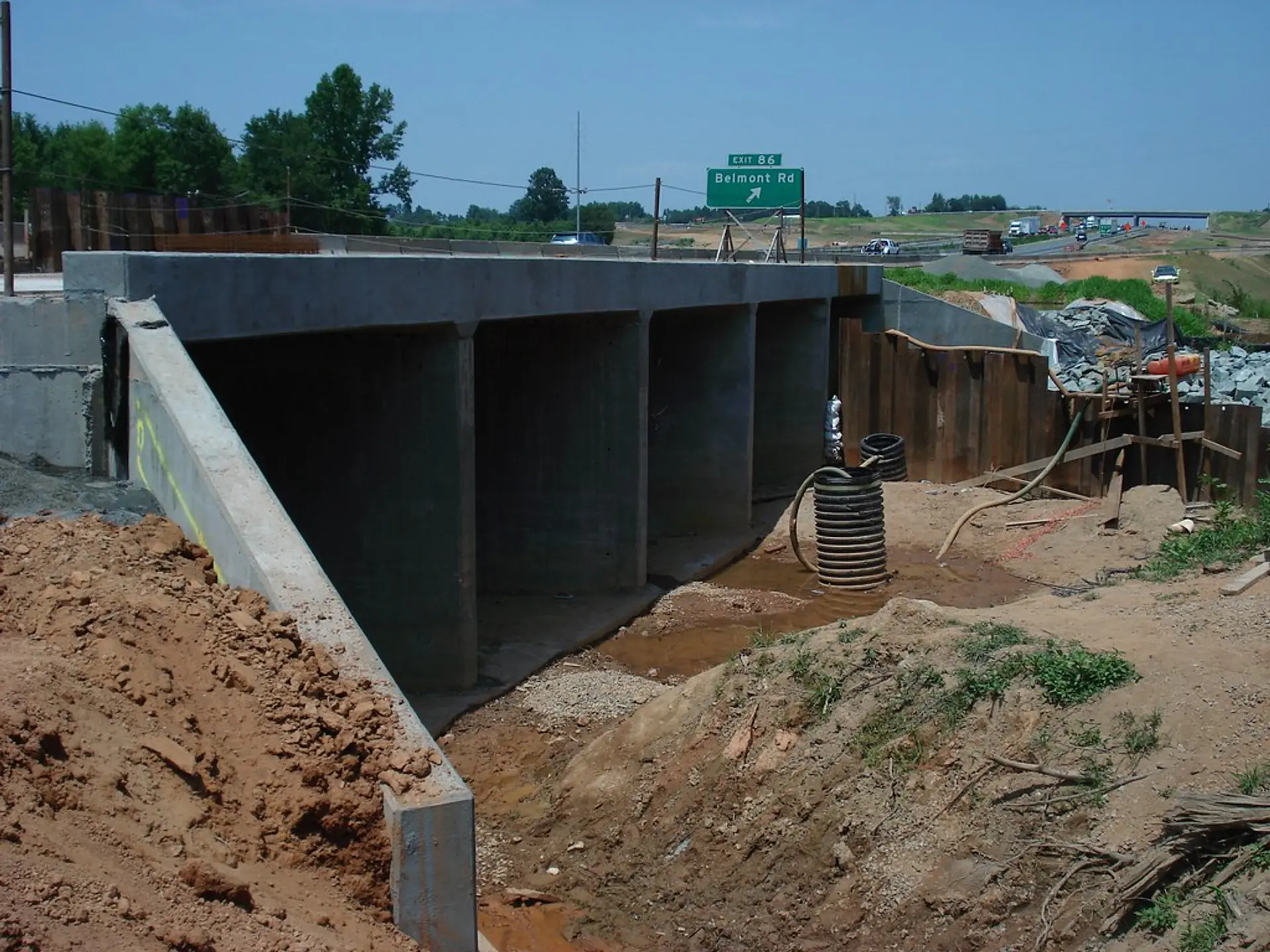 Multi-cell precast box culvert precast concrete project completed in Owego, NY